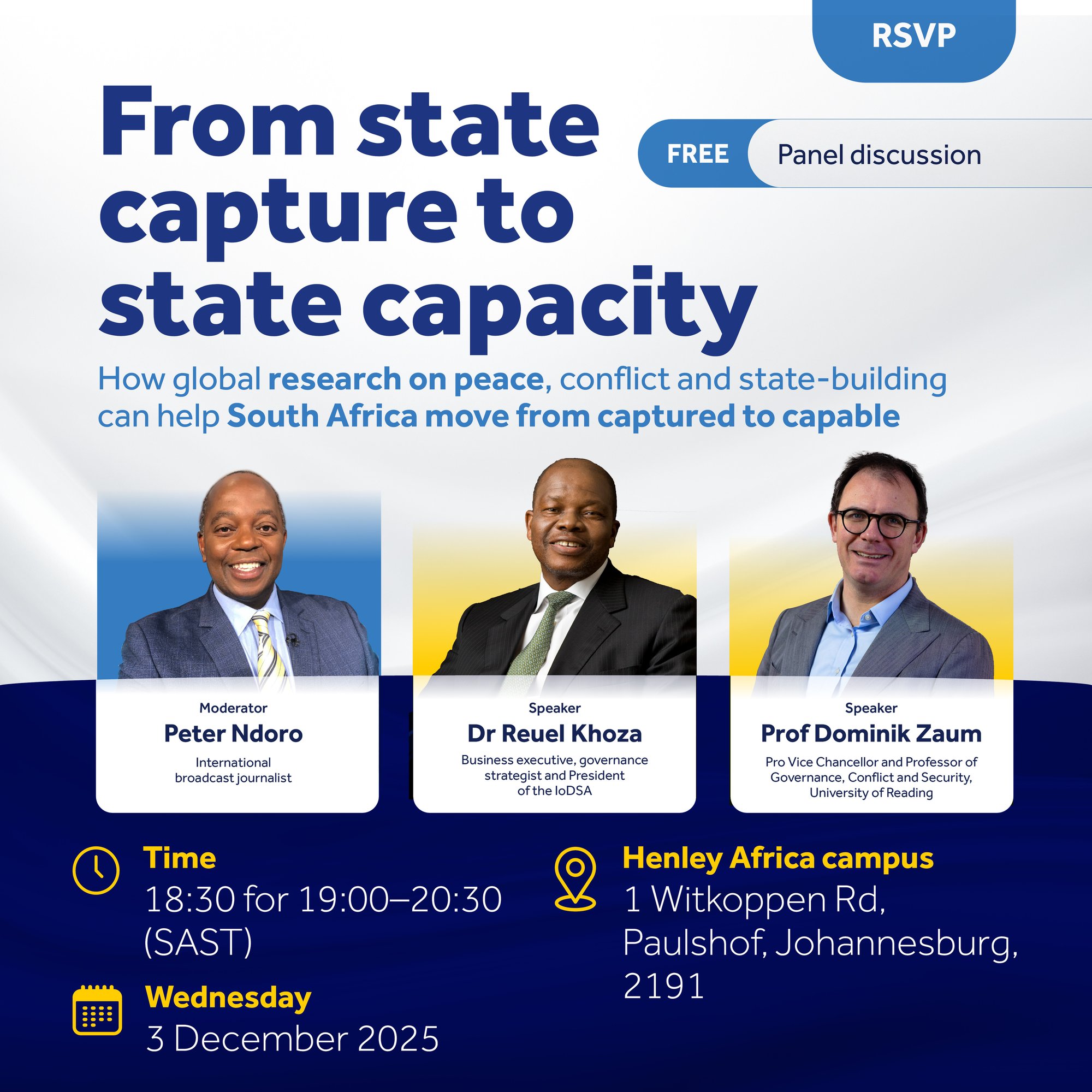 HBSA - From State Capture to State Capacity HBSA - From State Capture to State Capacity