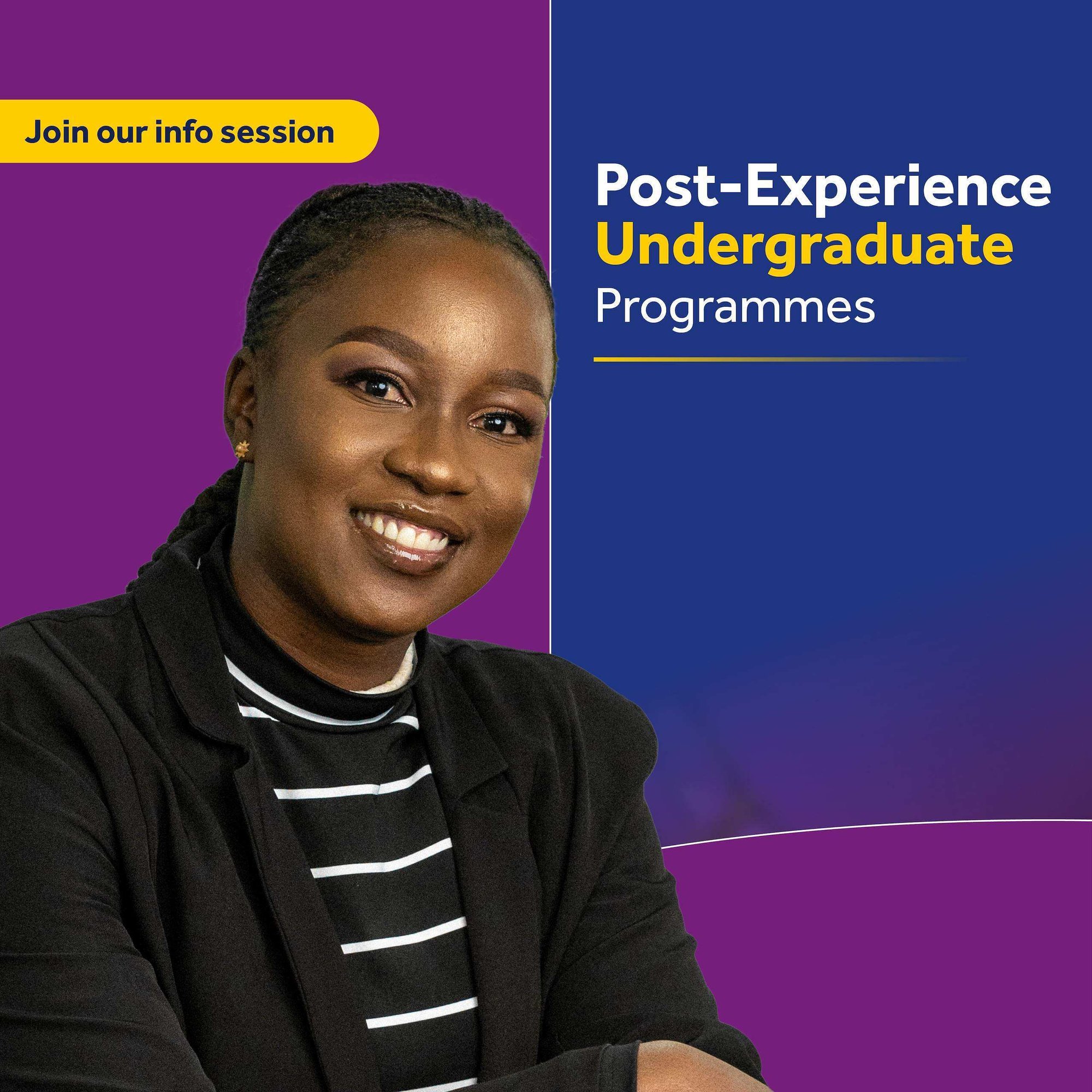 Post-Experience Undergraduate Programmes Info Session