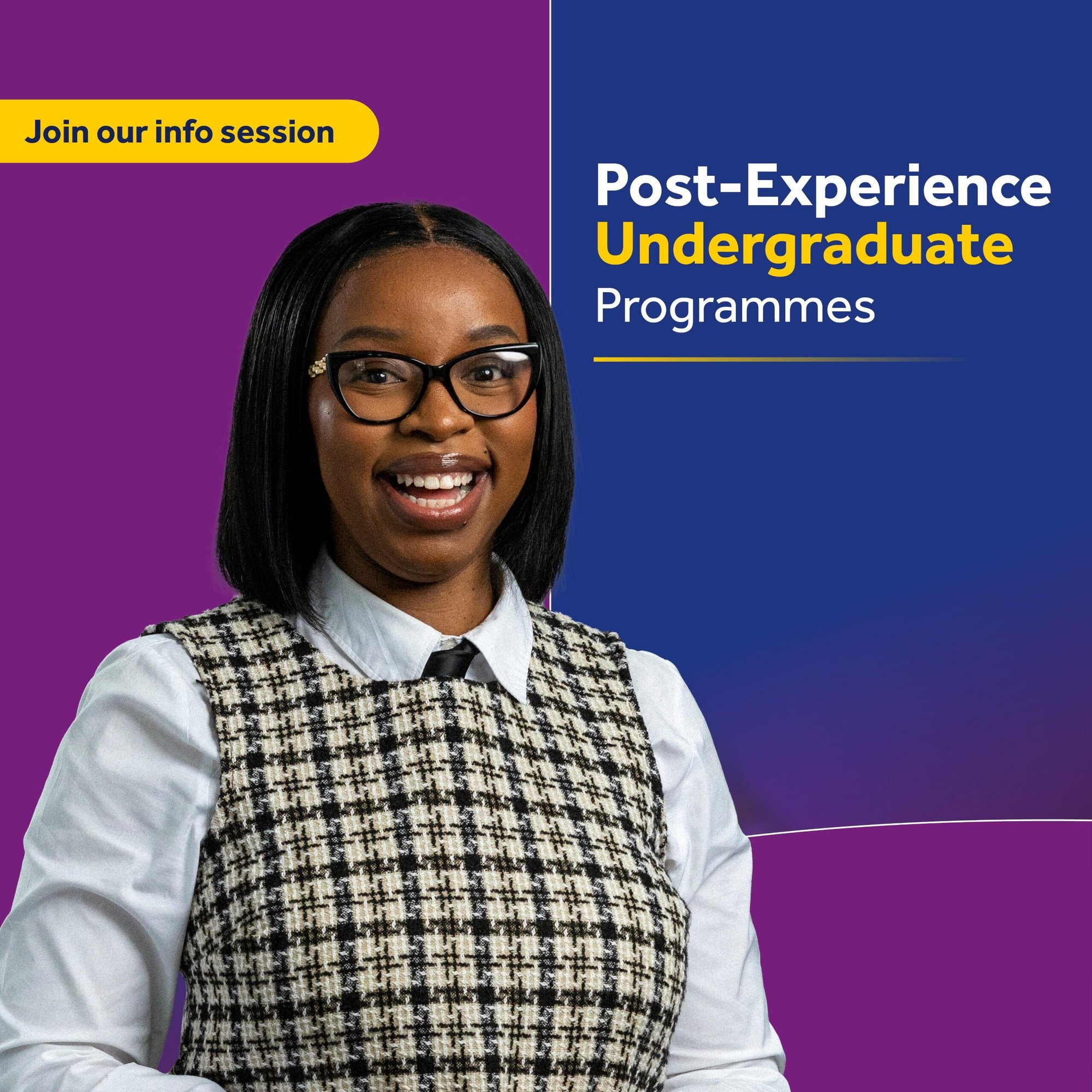 Post-Experience Undergraduate Programmes Info Session