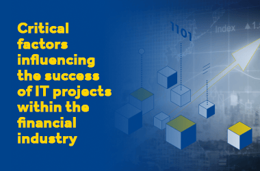 Critical factors influencing the success of IT projects within the financial industry