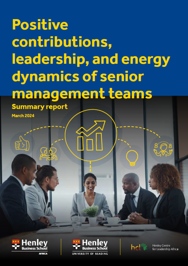 Leadership Contribution Research Report | Positive contributions, leadership