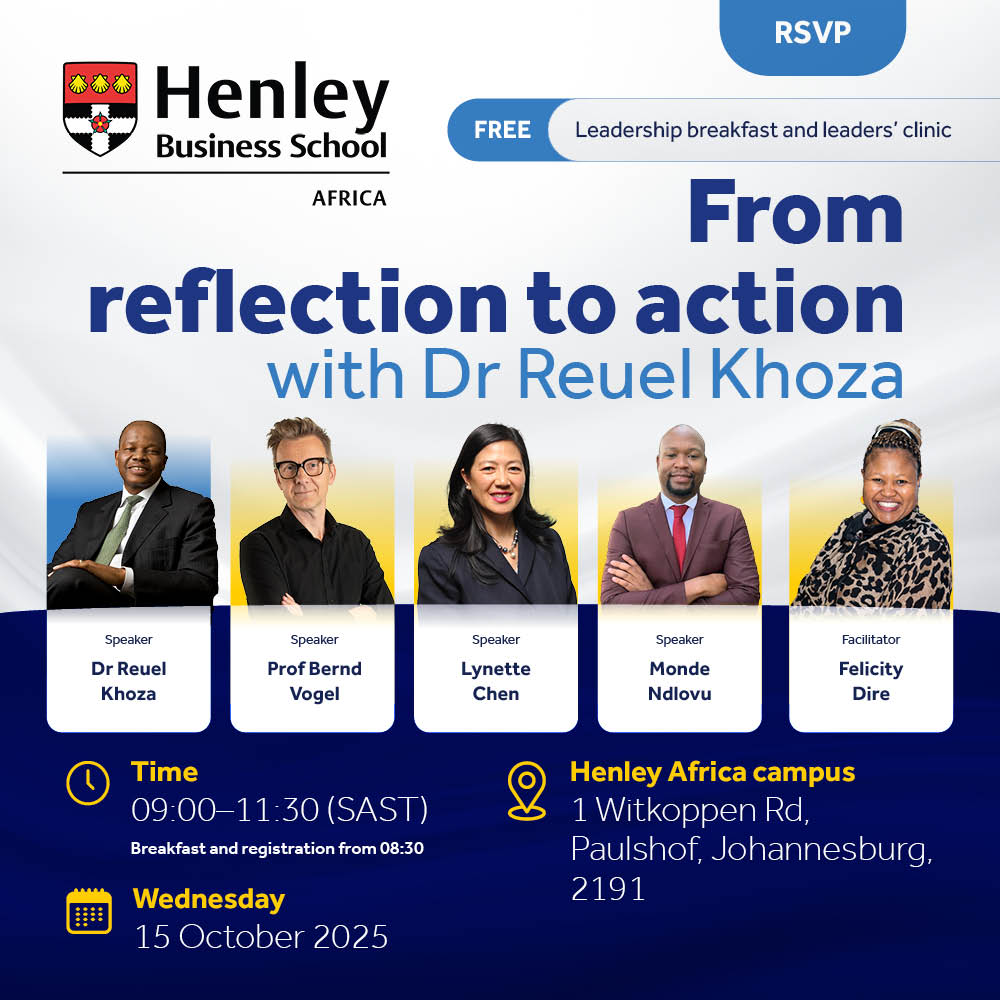 HBSA - From reflection to action with Dr Reuel Khoza_V2 - 1000 × 1000
