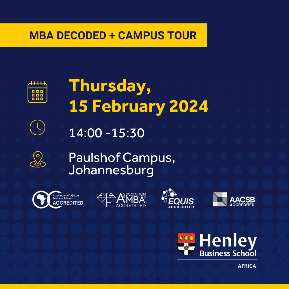 MBA Decoded + Campus Tour
