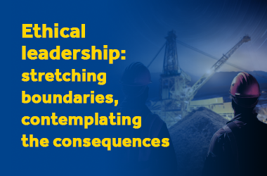 Ethical leadership