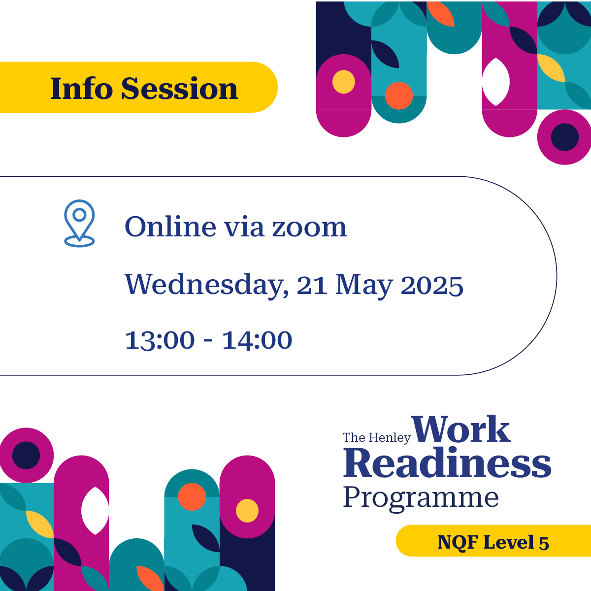 WRP - Info sessions WRP - Info sessions
